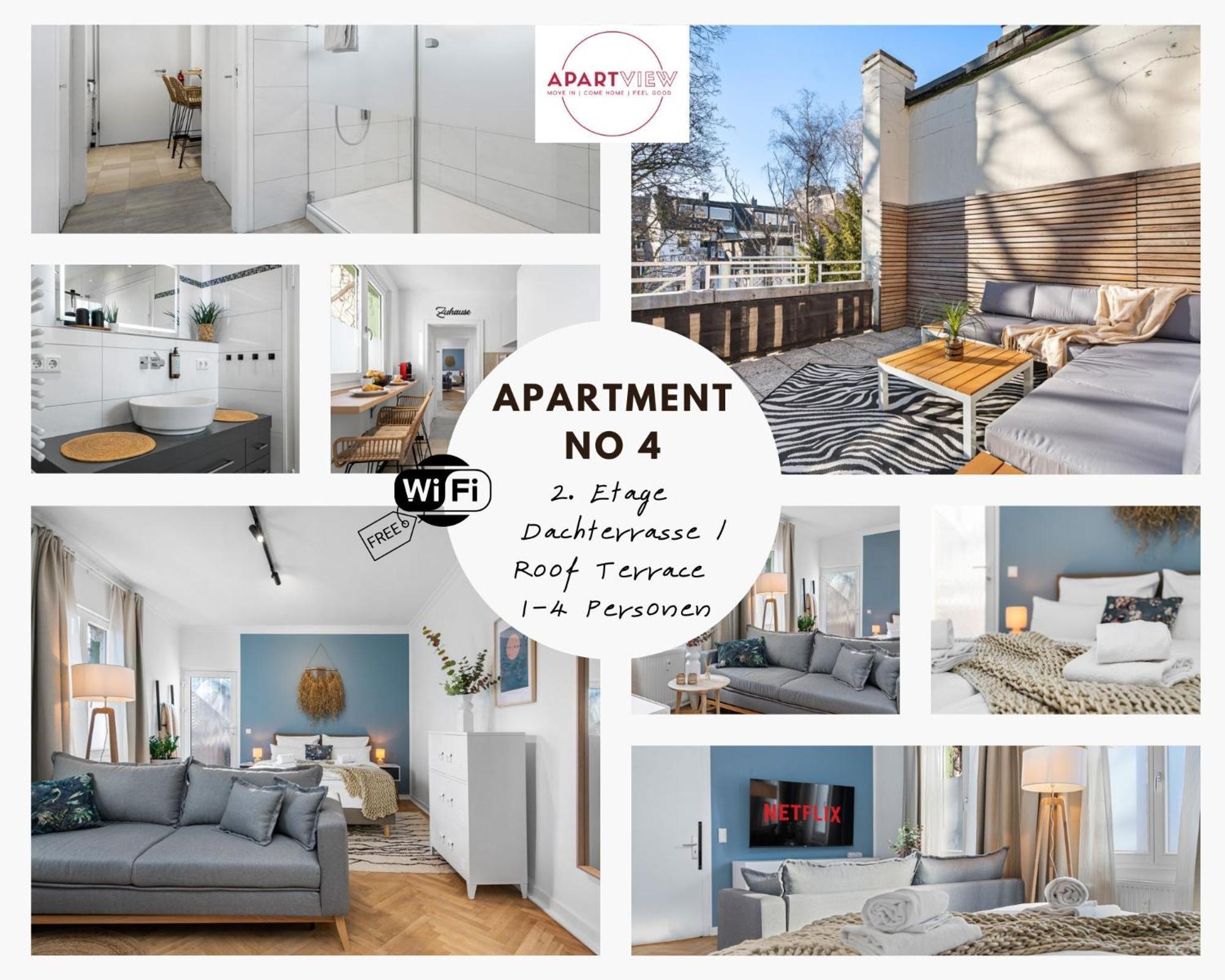 Apartview Apartments Krefeld - Wlan - Zentral - Ruhig Dış mekan fotoğraf